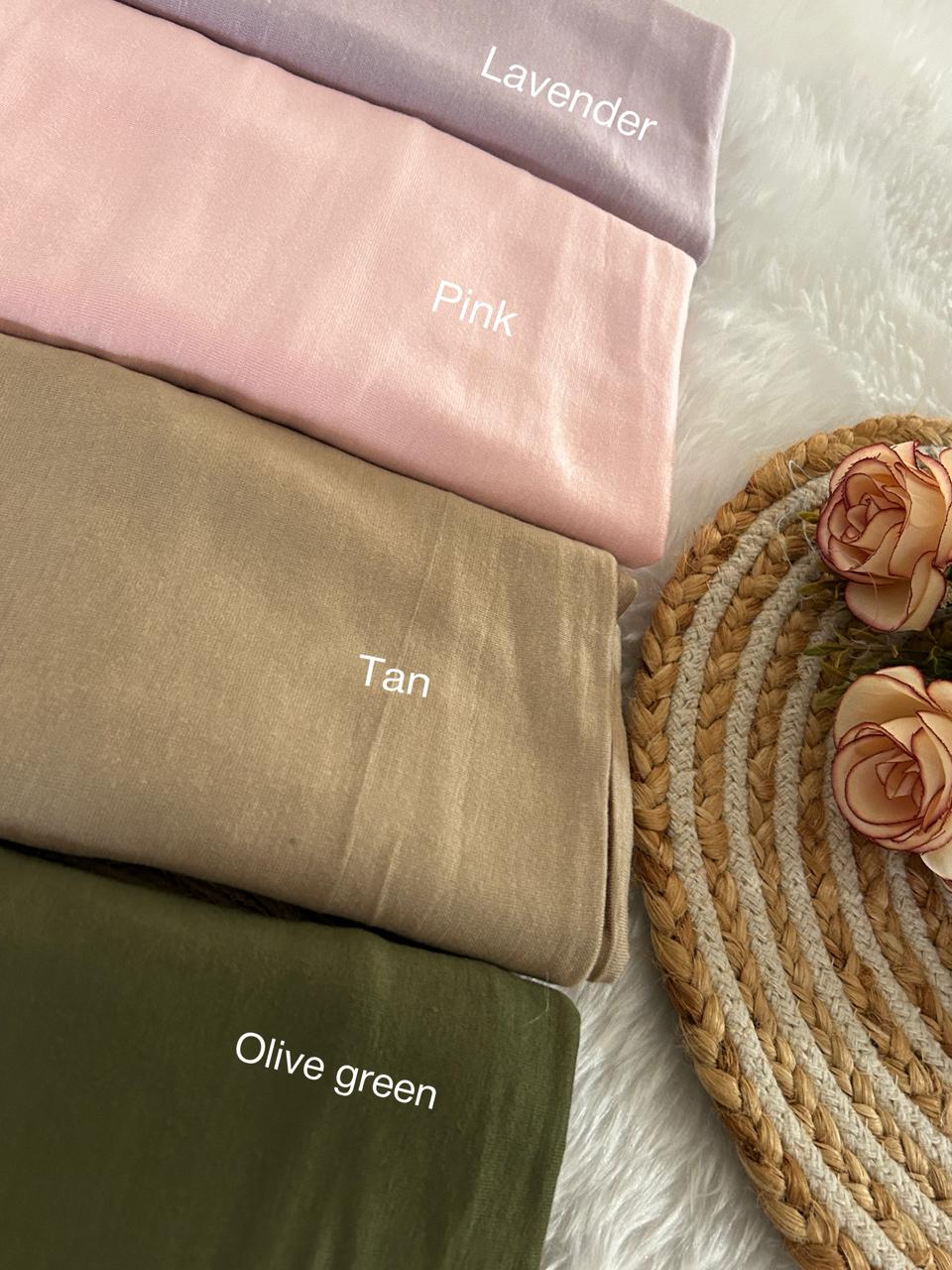 Premium Bamboo Jersey Hijab – Made in Turkey