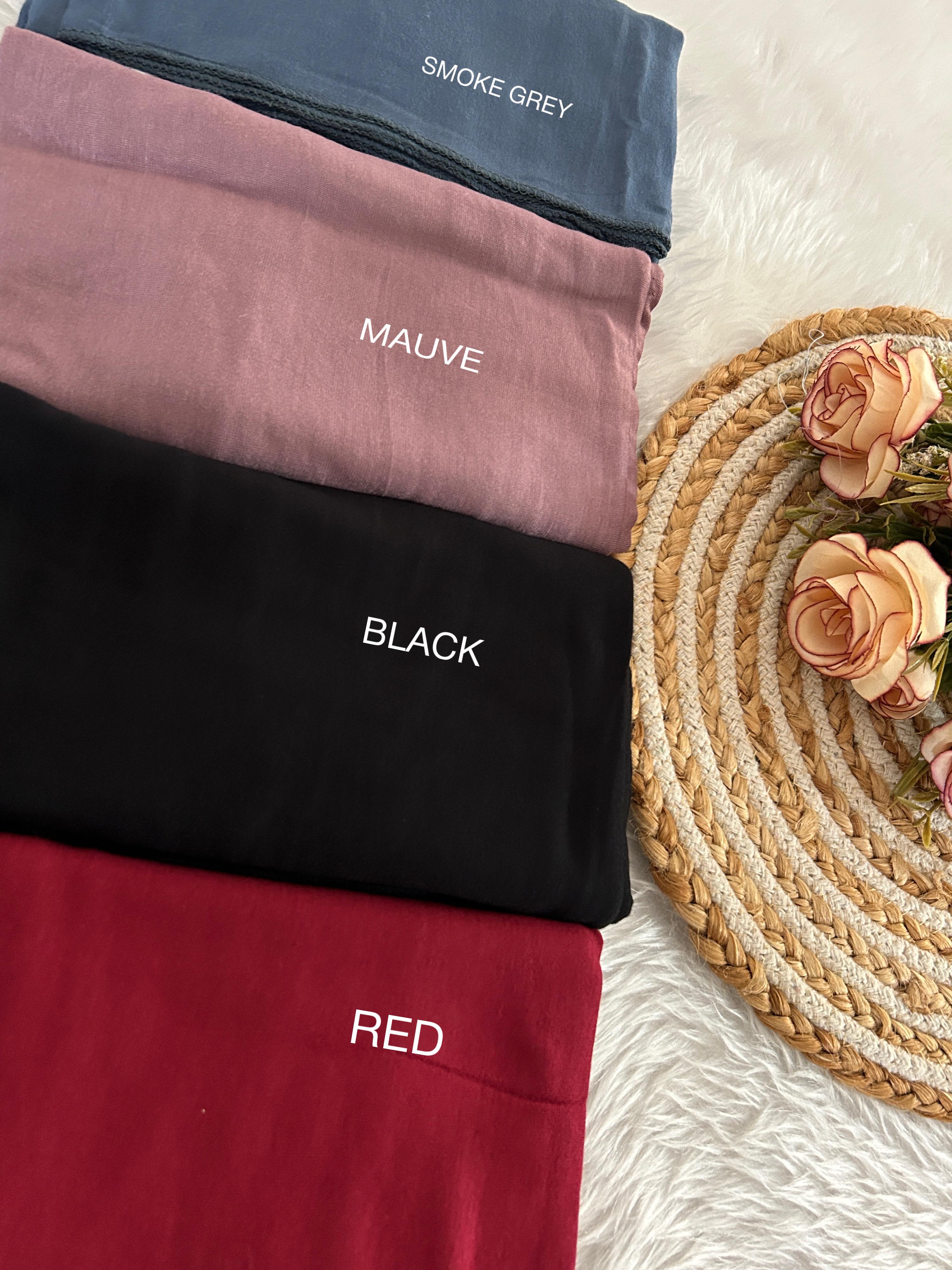 Premium Bamboo Jersey Hijab – Made in Turkey