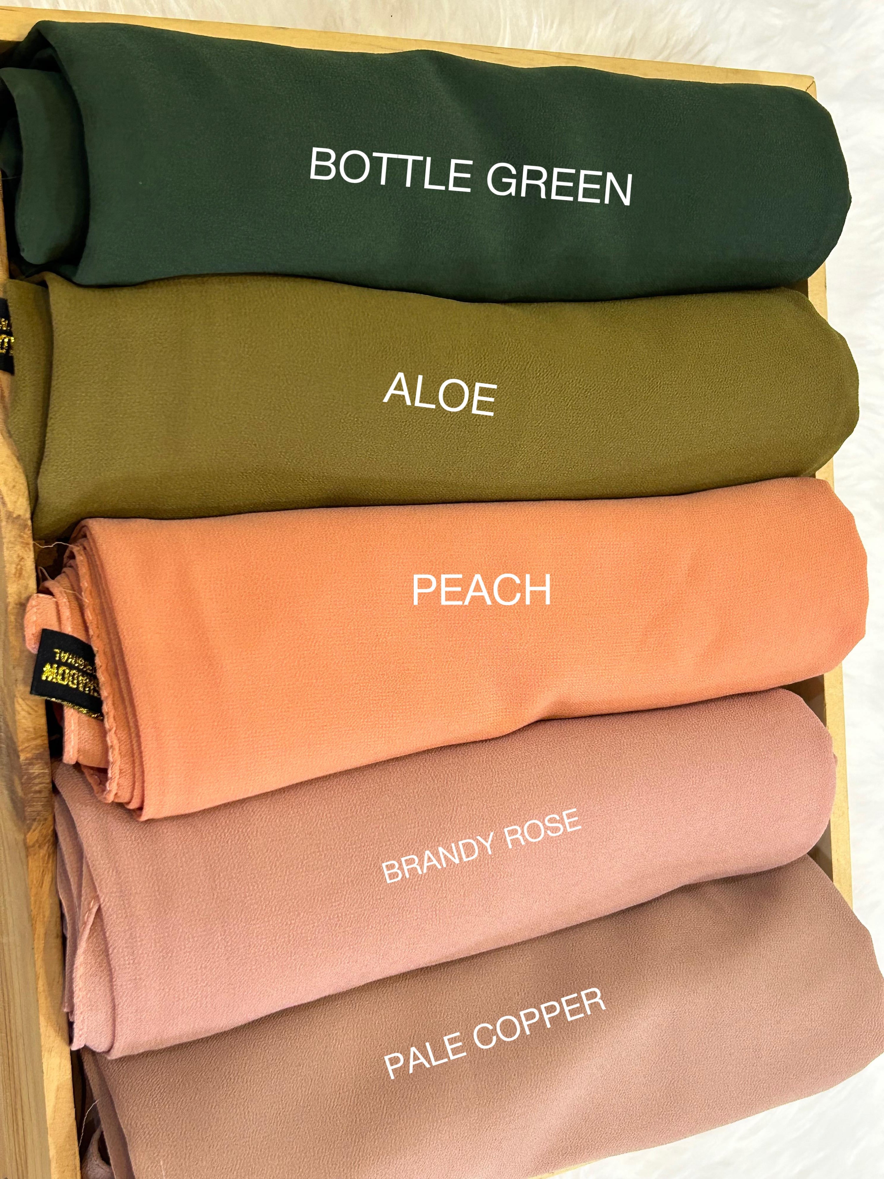 Premium Georgette Hijab Collection