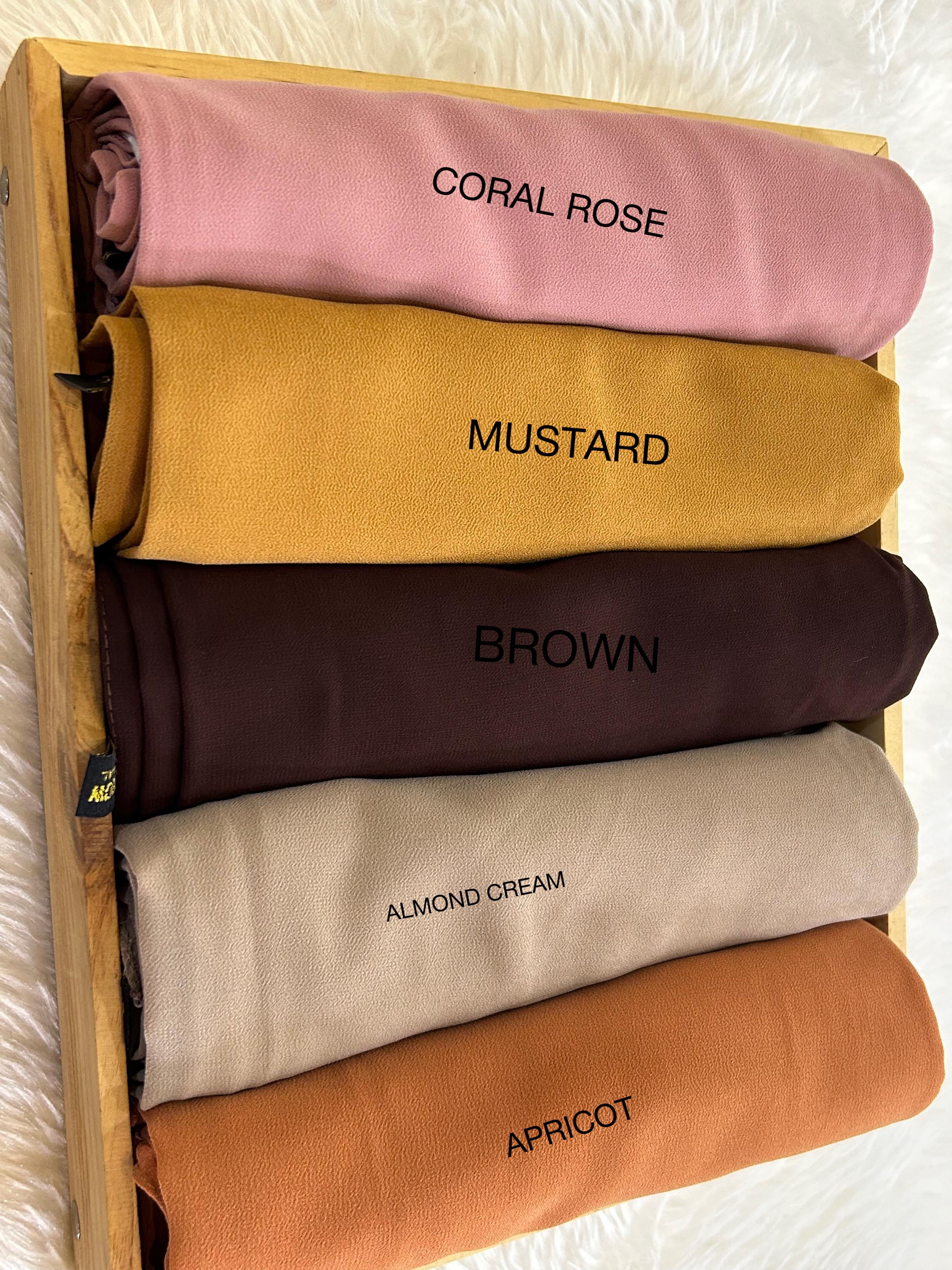 Premium Georgette Hijab Collection