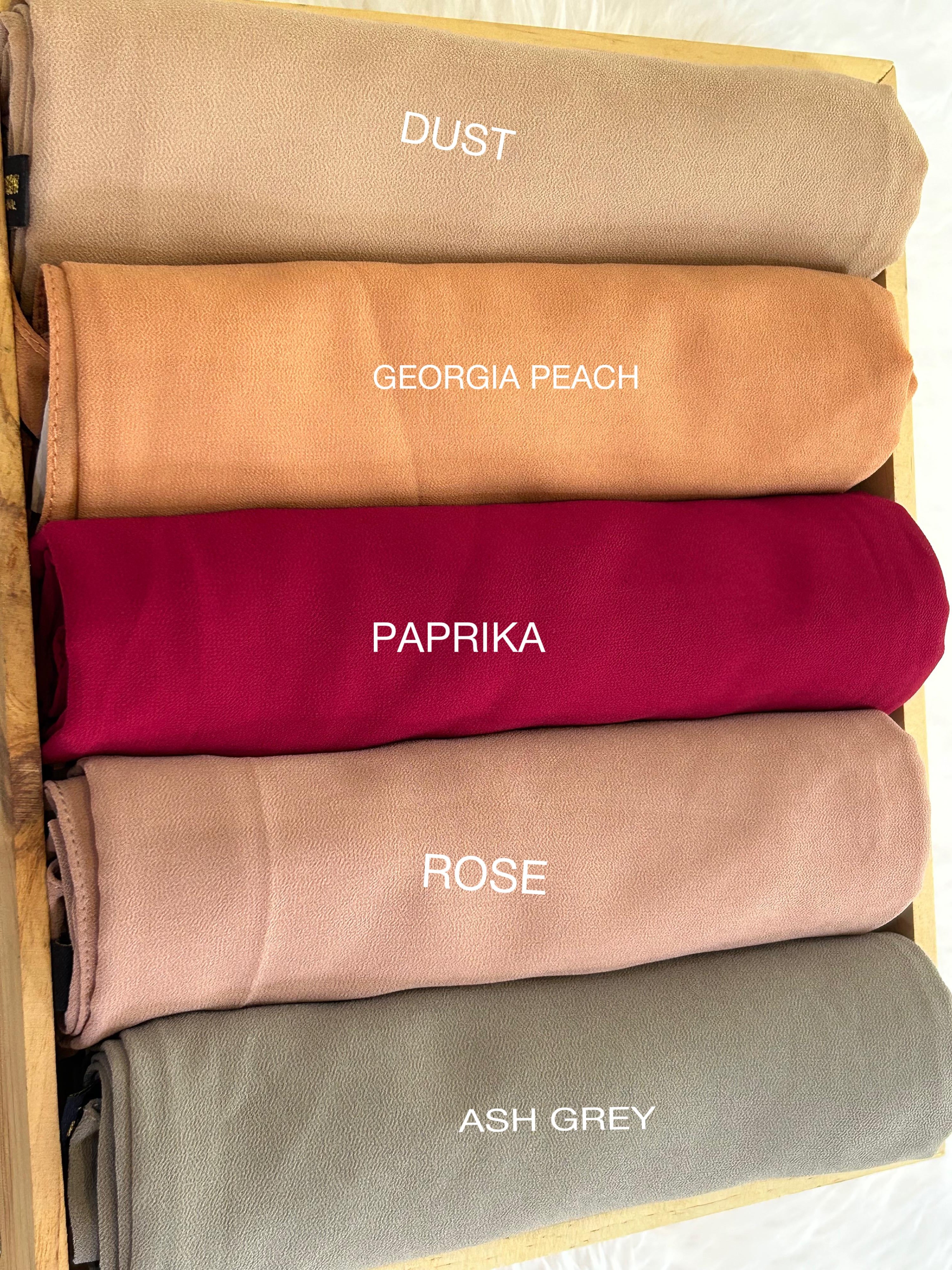 Premium Georgette Hijab Collection