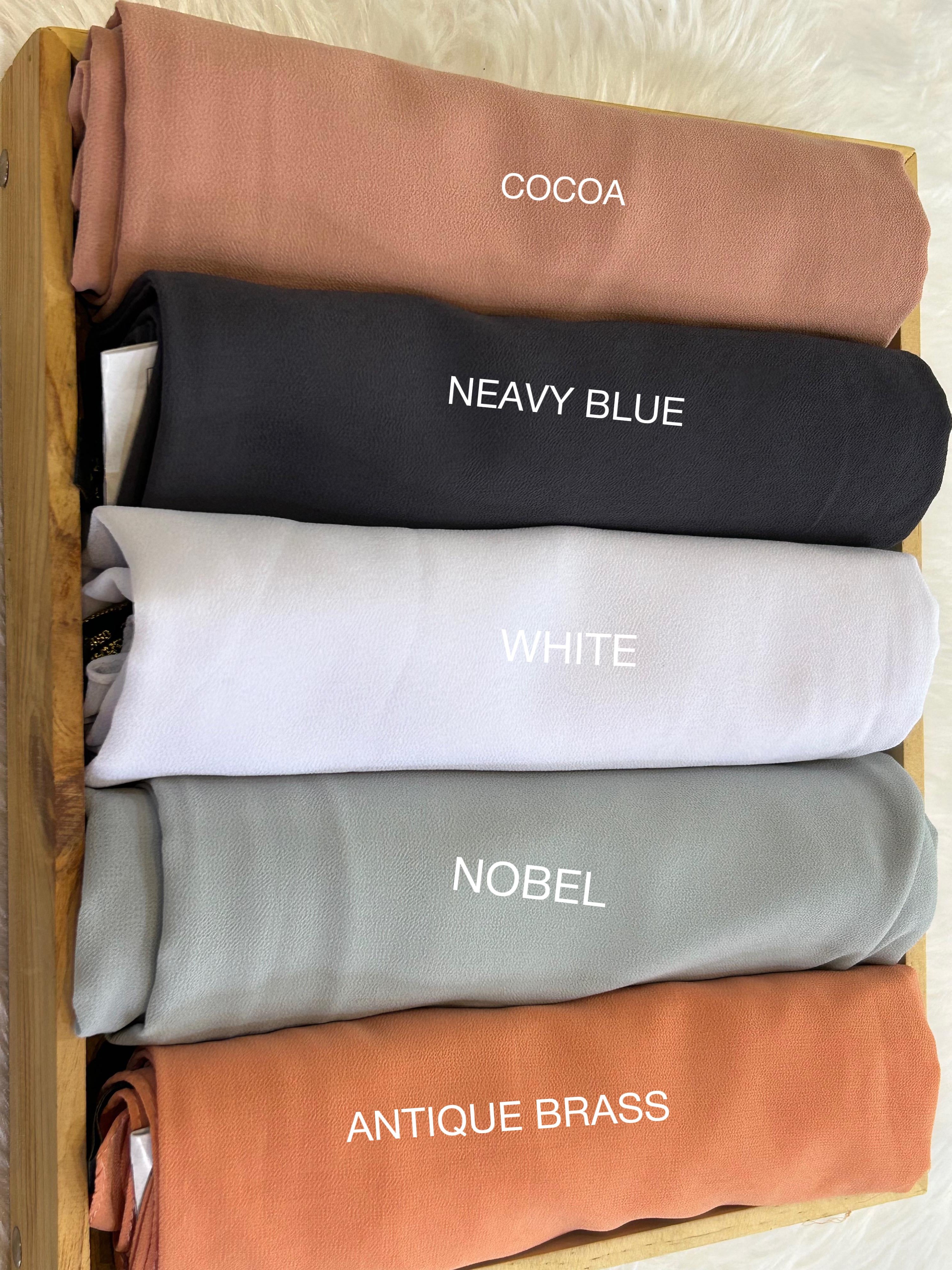 Premium Georgette Hijab Collection