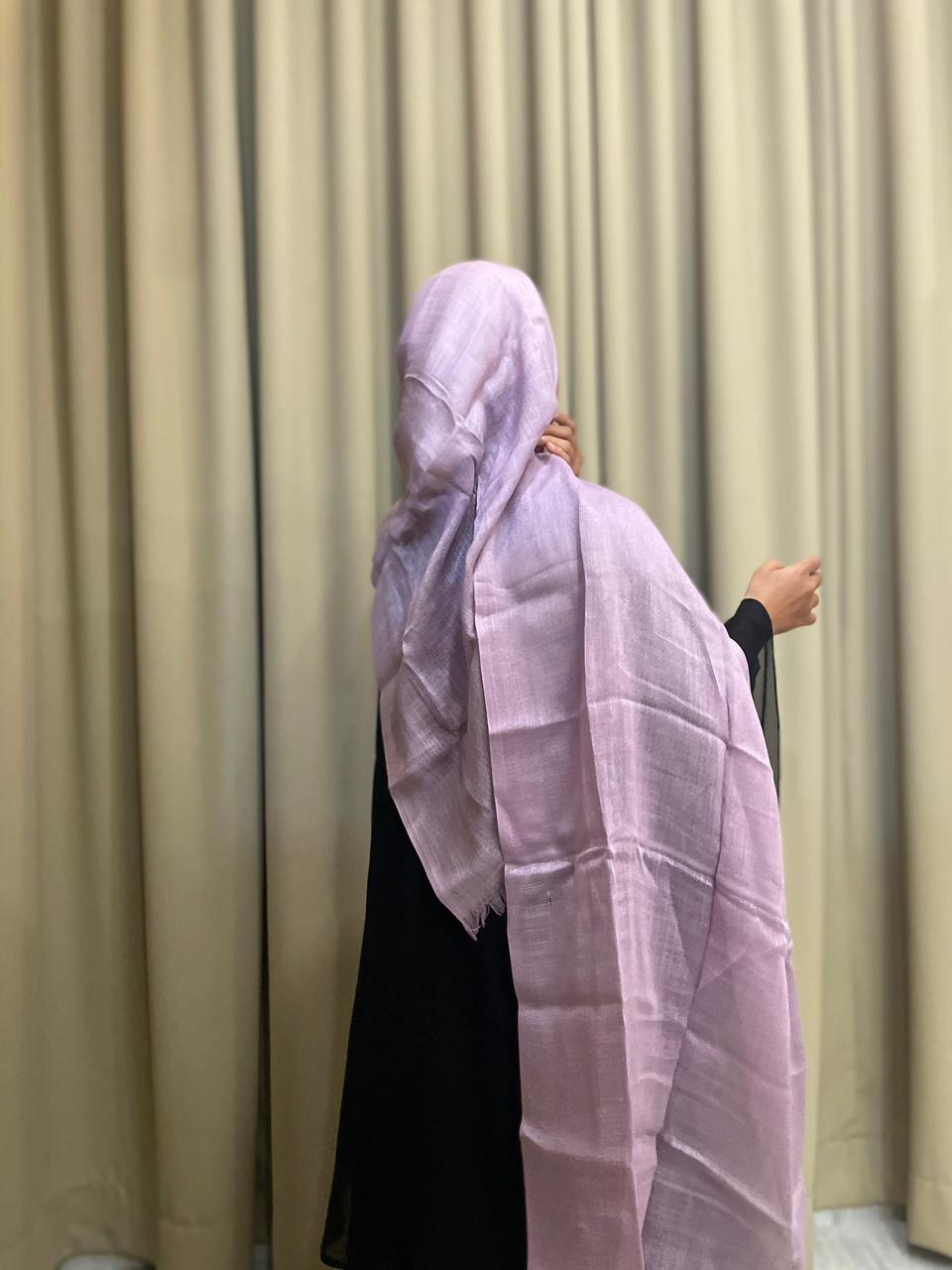 Turkish Shimmer Hijab – Premium Quality | Made in Turkey